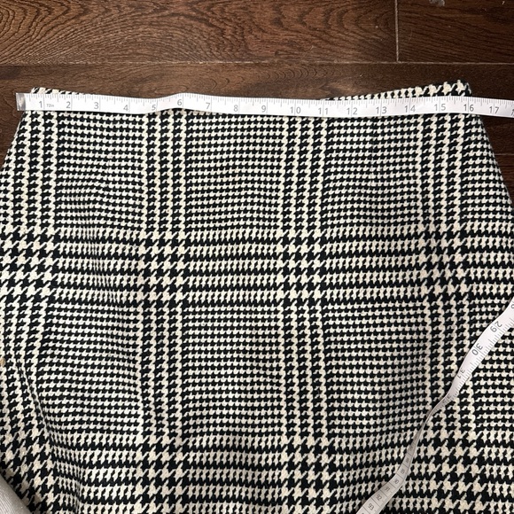 Houndstooth H&M mini skirt size 12 - Picture 5 of 6